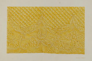 Quilting on Silk Print, Index of American Design