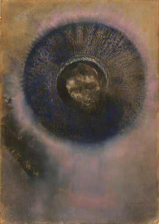 Head within an Aureole Print, 1884-1885