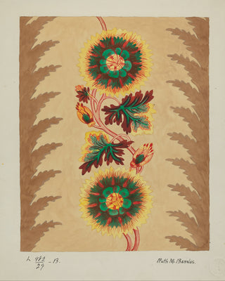 Quilt Section Print, Index of American Design