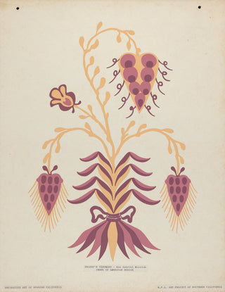 Priest's Vestment Print, Index of American Design