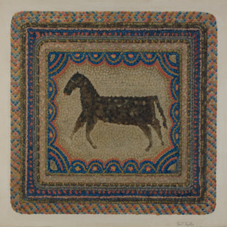 Shaker Rug Print, Index of American Design