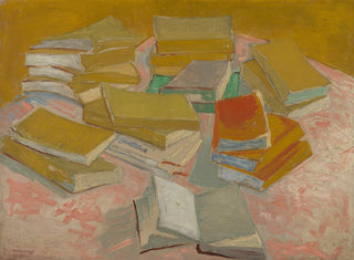 Stacks of French Novels Print, 1887