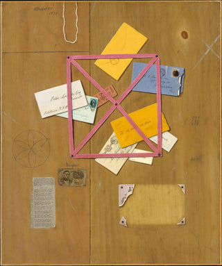 The Artist's Letter Rack Print, 1879