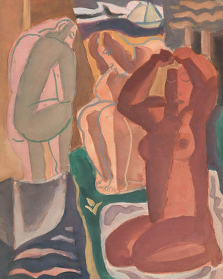 Bathing Women Print, 1929