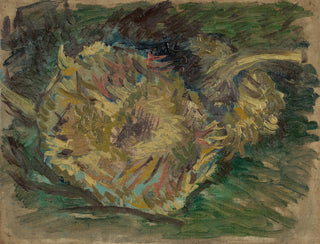 Withered Sunflowers Print, 1887