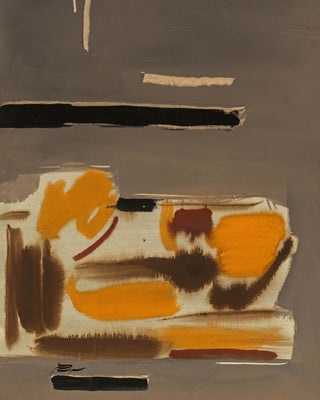 Untitled Oil & Gouache On Paper Print, 1959-1963