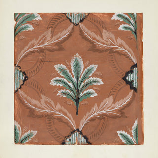 Wallpaper Print, Index of American Design