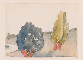 Three Trees Print, 1909