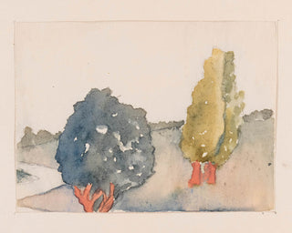 Three Trees Print, 1909