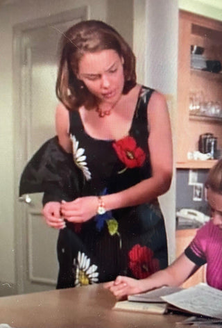 1990s Vivienne Tam Floral Dress (S)