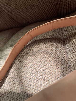 2000s Baby Pink Leather Fendi Baguette with Yellow Closure