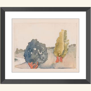 Three Trees Print, 1909