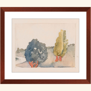 Three Trees Print, 1909