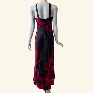 Tuleh Floral Silk Gown (S/M)