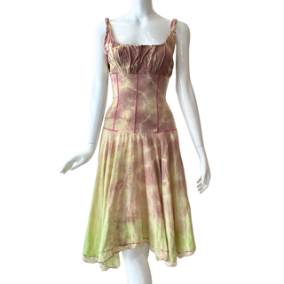 Miss Sixty Tie Dyed Dress, Made in Italy (S/M)