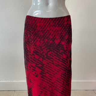 Vivienne Tam Glitter Mesh Maxi Skirt (M)