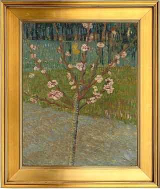 Museum Collection: Flowering Peach Tree Print, 1888