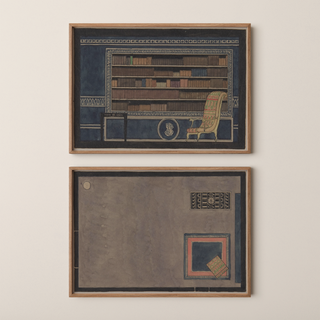 View of Interior for Paris Exhibition Prints Collection (Set of 2), 1925