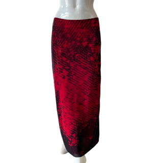 Vivienne Tam Glitter Mesh Maxi Skirt (M)