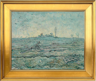 Museum Collection: Snow-Covered Field Print, 1890