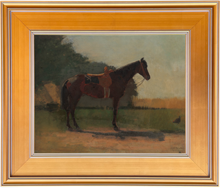 Museum Collection: Saddle Horse Print, Late 19th Century