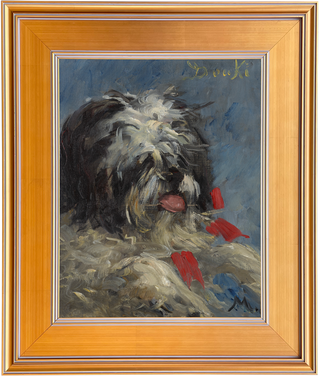 Museum Collection: The Dog 'Donki' Print, 1876