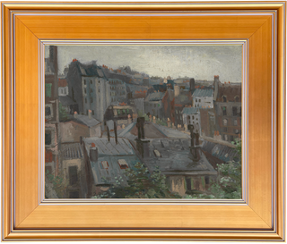 Museum Collection: View from Vincent's Studio Print, 1886