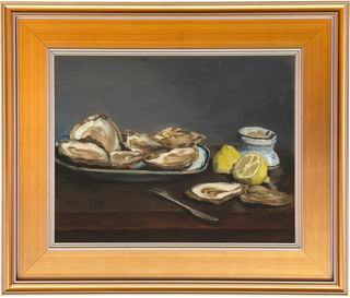 Museum Collection: Oysters Print, 1862