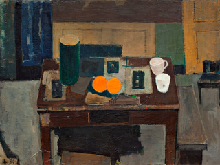 Table Setting with Oranges Print, 1934