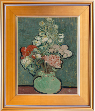 Vase with Flowers Print, 1890