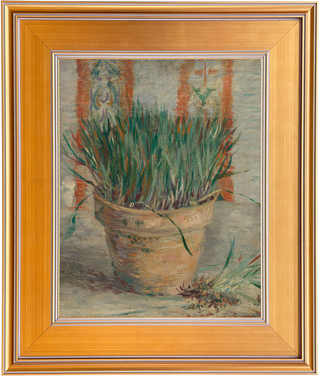 Museum Collection: Flowerpot with Chinese Chives Print, 1887