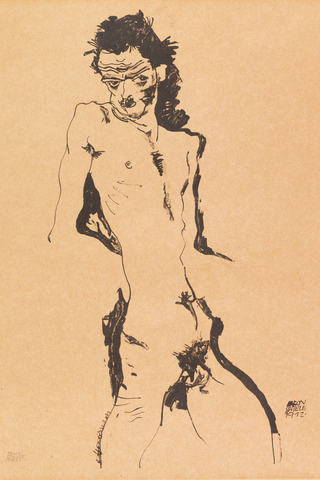 Male Nude Print, 1912