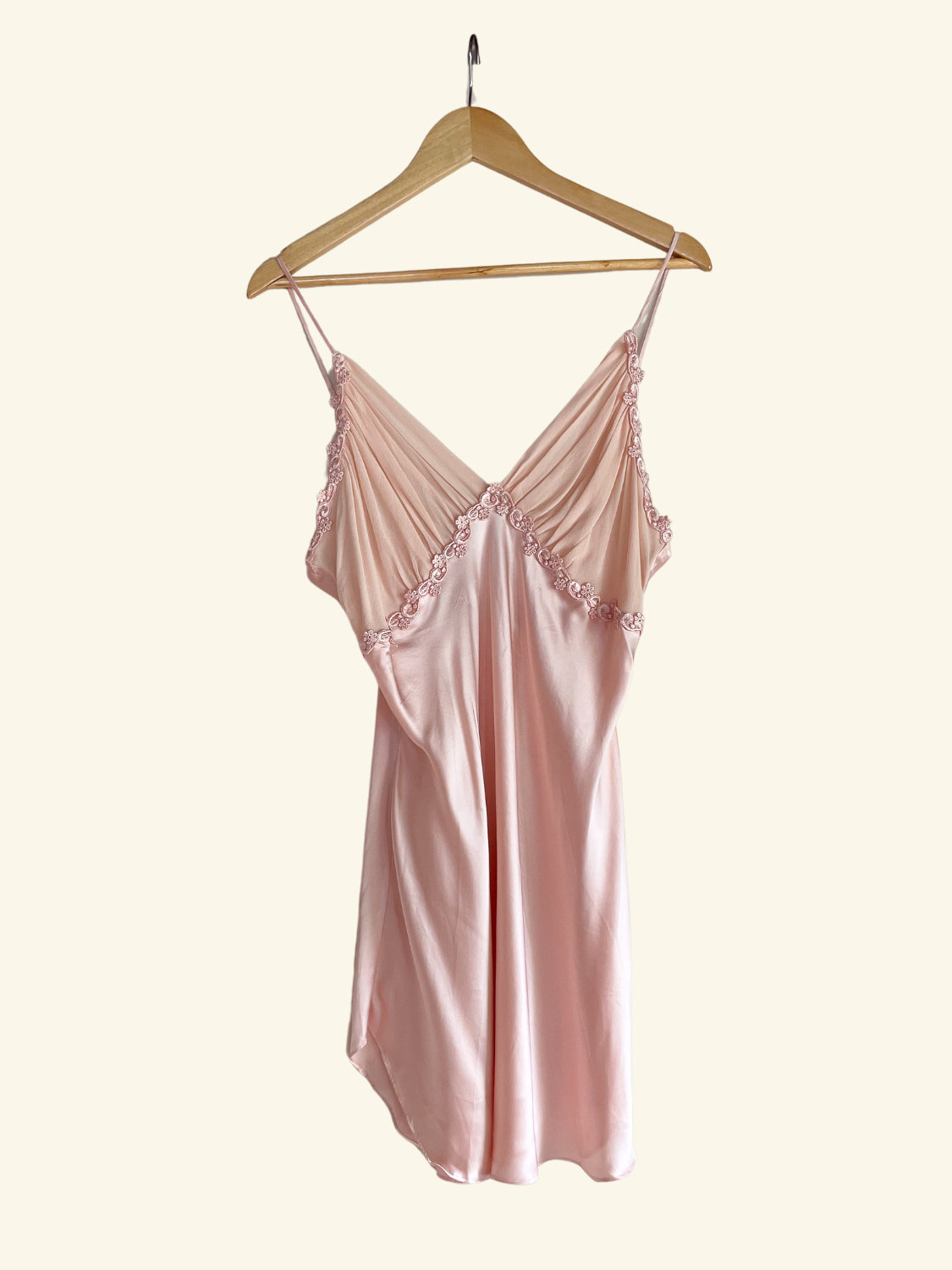 1990s Gold Label Victoria's Secret Pink Silk Slip Dress (L/XL) Abigail Bell 1990s Gold Label Victoria's Secret Pink Silk Slip Dress (L/XL) Abigail Bell