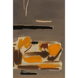 Untitled Oil & Gouache On Paper Print, 1959-1963