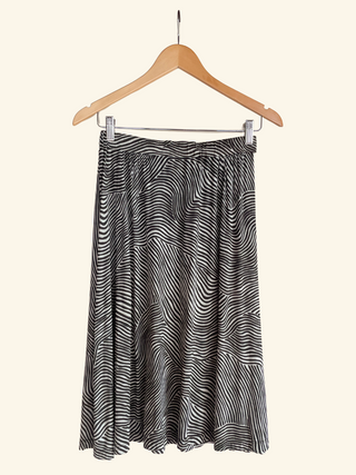 Early 2000s Max Mara Printed Skirt, Made in Italy (S-L)