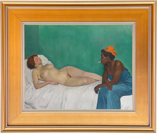 Museum Collection: La Blanche et la Noire Print, 1913