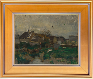 Museum Collection: Village Print, 1877