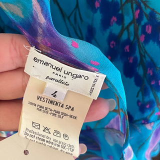 Emanuel Ungaro Silk Sarong, Made in Italy