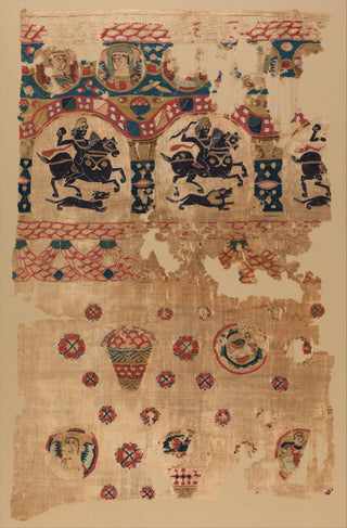 Fragment from a Coptic Hanging Print, 5th Century