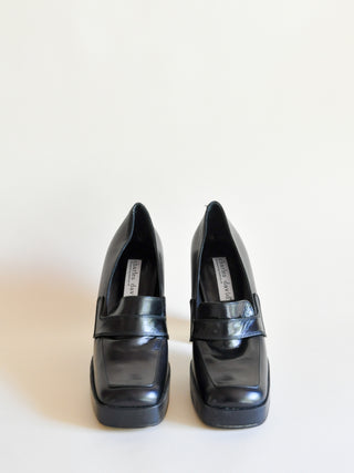 Late 1990s-Early 2000s Chunky Platform Loafers, Made in Spain (10)