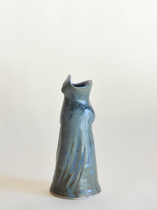 Studio Pottery Stoneware Figure Vase, Signed & Dated