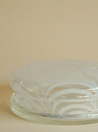Barovier Toso Style Webbed Murano Glass Box