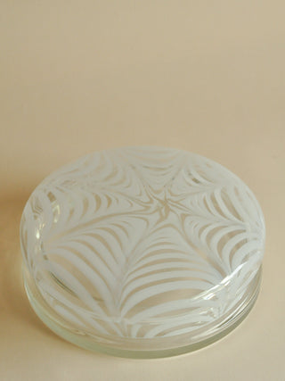 Barovier Toso Style Webbed Murano Glass Box
