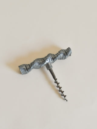 Patrick Meyer Sculpted Pewter Corkscrew & Knife