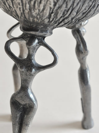 Patrick Meyer Figural Pewter Sculpture