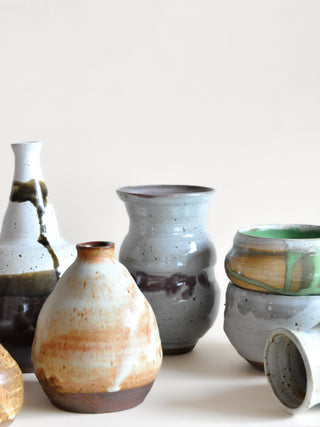 Studio Pottery Glazed Vase II, Signed