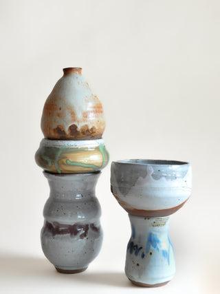 Studio Pottery Glazed Vessel II, Signed