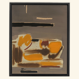 Untitled Oil & Gouache On Paper Print, 1959-1963