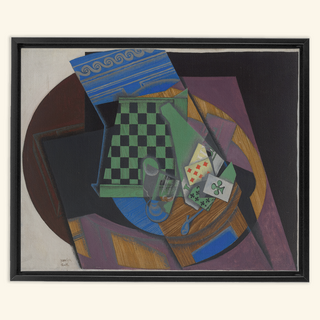 Checkerboard & Playing Cards II Print, 1915