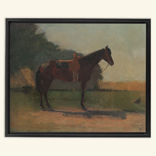 Saddle Horse Print, Late 19th Century